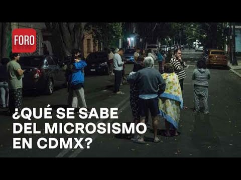 Microsismo CDMX: ¿Por qué se escuchó una explosión? - Las Noticias