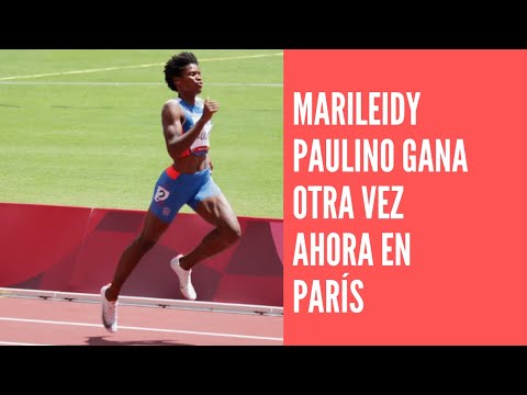 Marileidy Paulino vuelve a ganar conquista primer lugar en los 400 metros de Liga Diamante en París