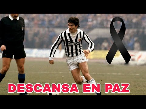 Murió Paolo Rossi, ex jugador del Juventus y Milán
