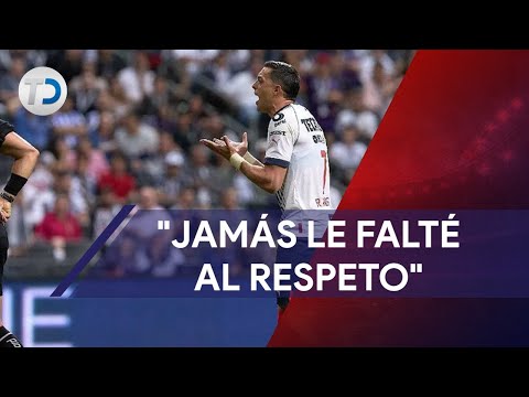 Rogelio Funes Mori habla de lo acontecido con el árbitro que lo expulsó ante Santos