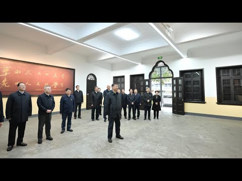 Xi Jinping realiza visitas de inspección en la ciudad de Changsha