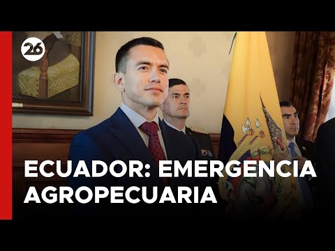 ECUADOR | El parlamento insta al presidente a declarar emergencia agropecuaria