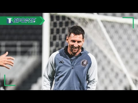 La DIVERSIÓN de Lionel Messi, Sergio Busquets y Luis Suárez en Arabia Saudita MIENTRAS ENTRENAN