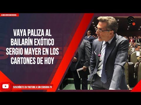 #LoMejorDeSinCensura VAYA PALIZA AL BAILARÍN EXÓTICO SERGIO MAYER EN LOS CARTONES DE HOY