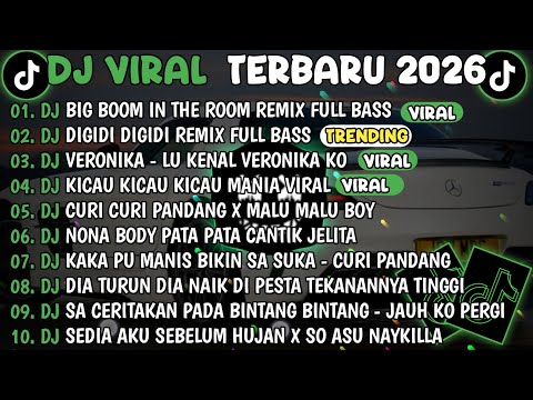 DJ TIKTOK TERBARU 2026🎵DJ.ILHAM - DJ BIG BOOM IN THE ROOM🎵DJ.ILHAM - DIGIDI DIGIDI REMIX 2026