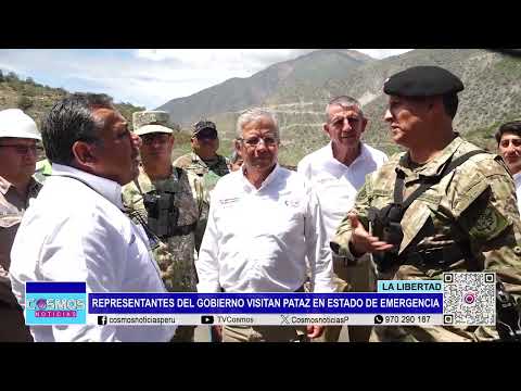 La Libertad: ministros visitan Pataz y verifican acciones del estado de emergencia