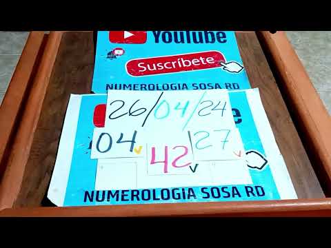 Numerología Sosa RD:26/04/24 Para Todas las Loterías ojo #42 (Video Oficial) #youtubeshorts