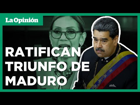 La oposición de Venezuela rechaza el fallo del Tribunal Supremo que ratifica a Maduro | La Opinión