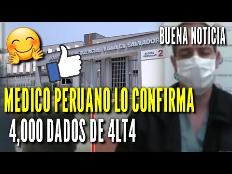¡BUENA NOTICIA! HOSPITAL PERUANO V.E.S Y SU LOGRO ANTE EL C0R0NA... BUENAS ESTADISTICAS
