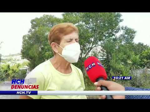Vecinos de col. Prado Alto, Santa Rosa de Copán temen se desplome vetusto tanque de agua