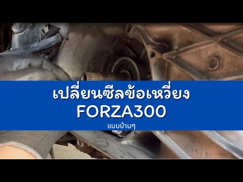 เปลี่ยนซีลข้อเหวี่ยงForza300