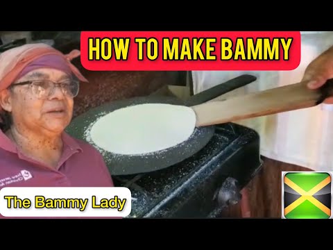 I CAUGHT THE BAMMY LADY IN ACTION! HOW BAMMY IS MADE. HOW TO MAKE JAMAICAN BAMMY
