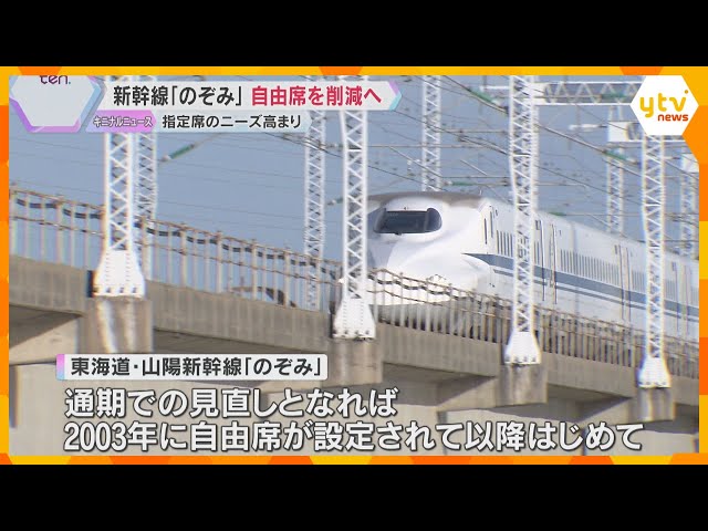 Image of Nozomi Shinkansen Akan Kurangi Kursi Tanpa Reservasi