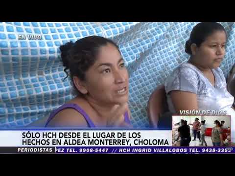 HCH llega a la aldea Monterrey donde hay decenas de familias damnificadas