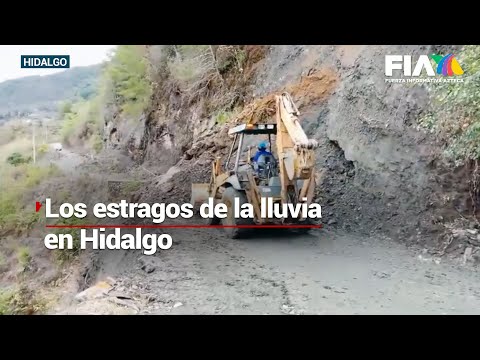 ¡AGRADECEN LA LLUVIA! | Pese a inundaciones y derrumbes, la gente en Hidalgo no quiere sequía