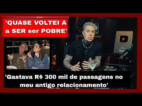 MC Daniel diz que quase voltou a ser pobre: 'Gastava R$ 300 mil de passagens no meu antigo relacio.