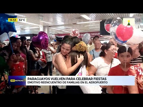 Paraguayos vuelven para celebrar fiestas