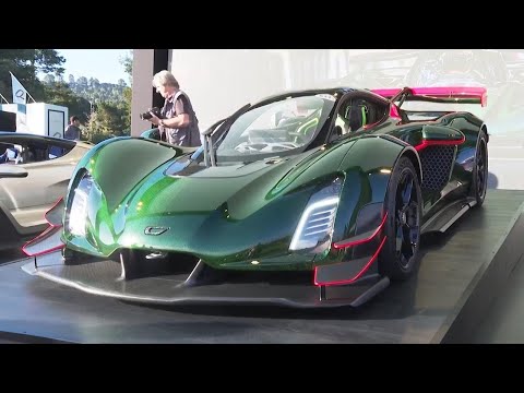 World's priciest supercars make their debut at California car show