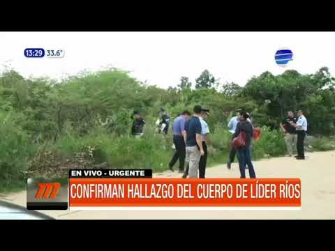 #URGENTE - Confirman el hallazgo del cuerpo del militar Líder Ríos