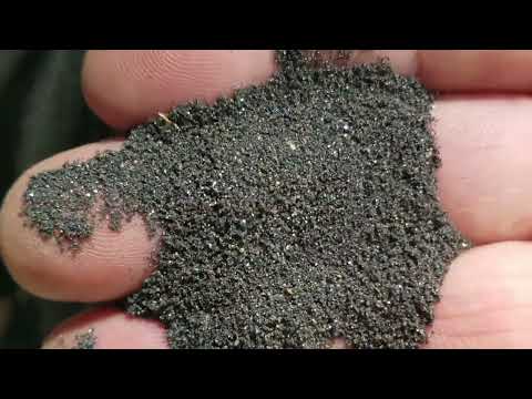 tierra mineralisada o polvo de yerro