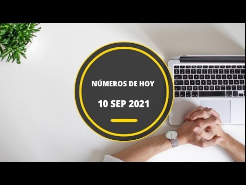 NÚMEROS PARA EL DIA DE HOY 10 DE SEPTIEMBRE 2021 | BINGOS MACKWAYER