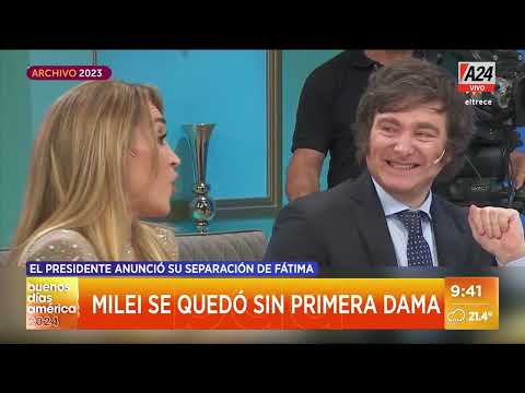 Javier Milei anunció su separación de Fátima Florez: Decidimos terminar nuestra relación