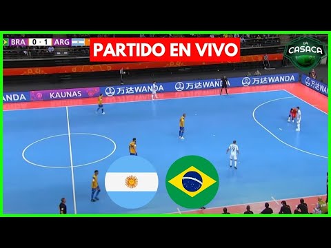 ARGENTINA vs BRASIL EN VIVO  FINAL DEL MUNDIAL DE FUTSAL