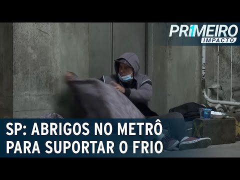 Temperaturas chegam a 7ºC em São Paulo, mas sensação térmica é de -4ºC | Primeiro Impacto (18/05/22)