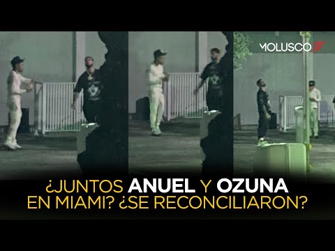 Lo que hay detrás de las fotos de OZUNA y ANUEL juntos en Miami ( Nadie Lo Tiene )