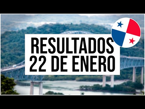 Resultados Lotería de Panamá Domingo 22 de Enero 2023