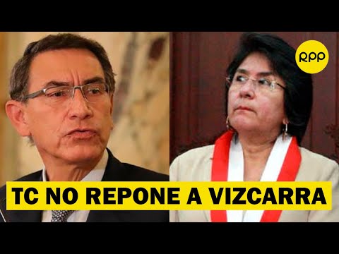 TC: ponencia plantea declarar fundada la demanda competencial, pero no reponer a Vizcarra