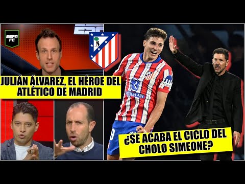 JULIÁN ÁLVAREZ SALVÓ AL ATLÉTICO de MADRID vs CELTA ¿Se acabó el ciclo del Cholo Simeone? | ESPN FC