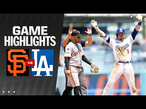 Giants vs. Dodgers Game Highlights (7/25/24) | MLB Highlights