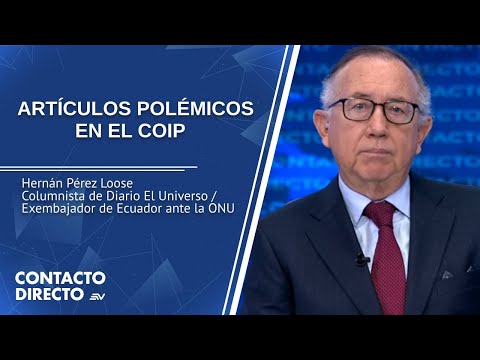Entrevista con Hernán Pérez Loose - Jurista | Contacto Directo | Ecuavisa