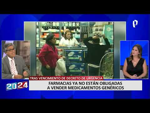 Abel Salinas: Es responsabilidad del Minsa garantizar el abastecimiento de medicamentos genéricos