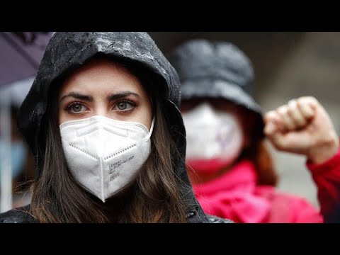 Von der Pandemie zurückgeworfen Kämpferische Frauen am 8. März 2021