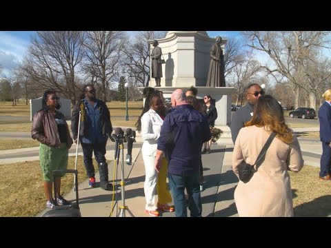 Denver leaders stand in solidarity at vandalized MLK statue