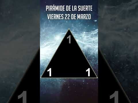Pirámide de la Suerte para hoy Viernes 22 de Marzo de 2024 - Lotería de Panamá