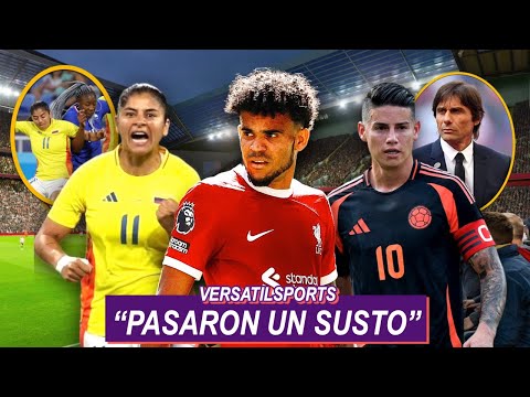 PASARON un SUSTO | JAMES y el PERO de CONTE | PRENSA INGLESA FUERTE con LUIS DIAZ