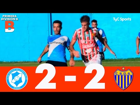 Villa San Carlos 2 - 2 Dock Sud | Primera División B | Fecha 21 (Apertura)