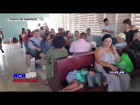 ¡A disfrutar! Turistas abarrotan el Ferry en La Ceiba, rumbo a Islas de La Bahía
