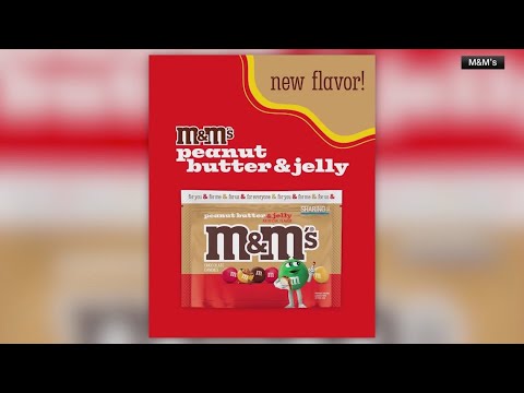 M&M's announce new peanut butter and jelly flavor