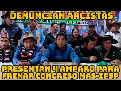 BOLIVIA CONGRESO DEL MAS-IPSP EN RIESGO PRESENTAN 4 AMPAROS EN SANTA CRUZ PARA QUE NO SE REALICE