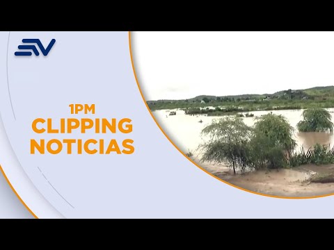 Desbordamiento de represa afecta familias en Santa Helena | Televistazo | Ecuavisa