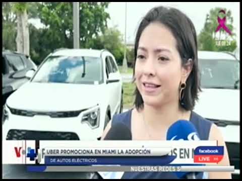 Miami: UBER promociona la adopción de autos eléctricos