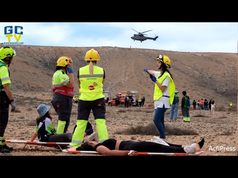 Ejército: Manuel Miranda asiste al Simulacro Canasar 2024 en Fuerteventura