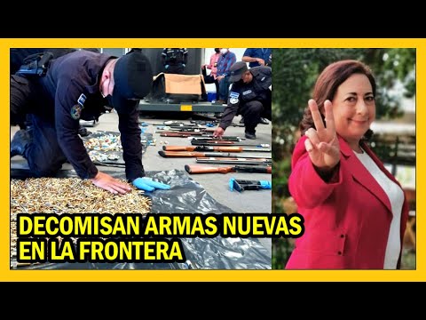 Decomisan armamento ilegal que venia para El Salvador | Renuncia otro diputado Arena