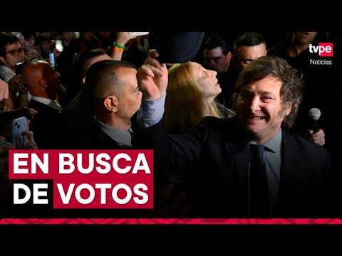 Argentina: Javier Milei busca votos de la derecha menos radical