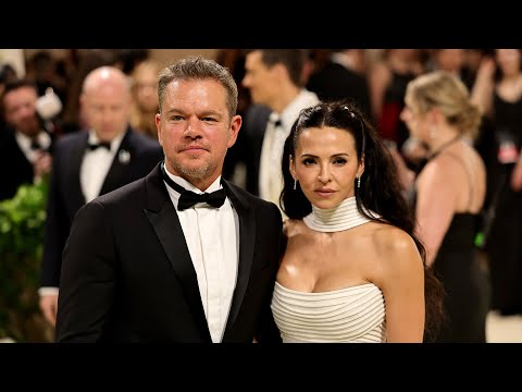 Matt Damon and Luciana Barroso Have Date Night at Met Gala 2024!
