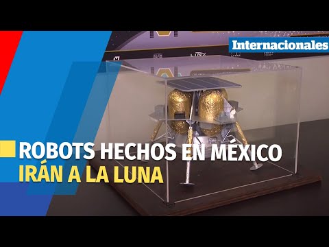 Equipo de cinco microrrobots protagoniza la primera misión de México a la Luna
